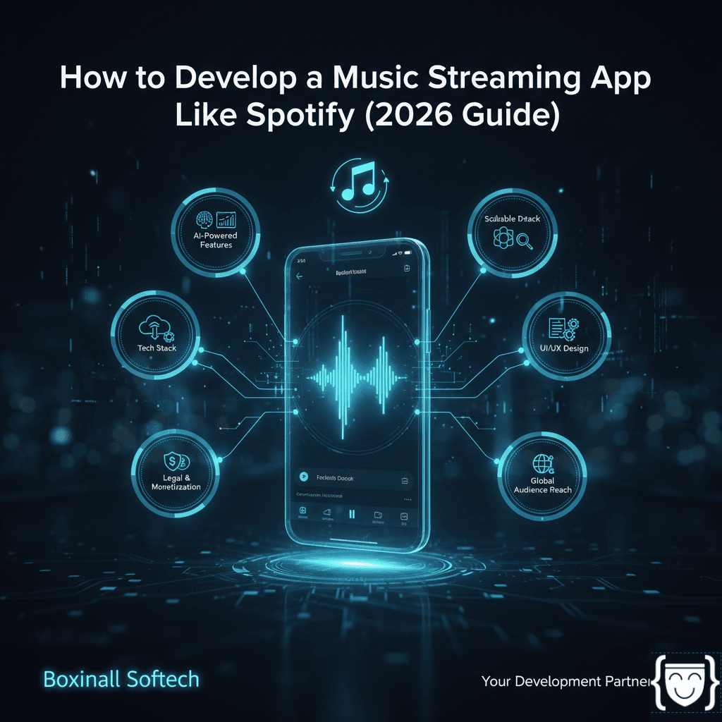 🎵 How to Develop a Music Streaming App Like Spotify (2026 Guide)