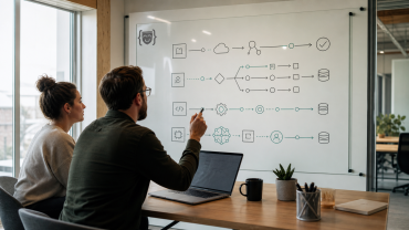Comparison of n8n, Zapier, Make, and custom AI automation for business workflows